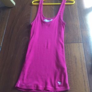 Pink Abercrombie tank top